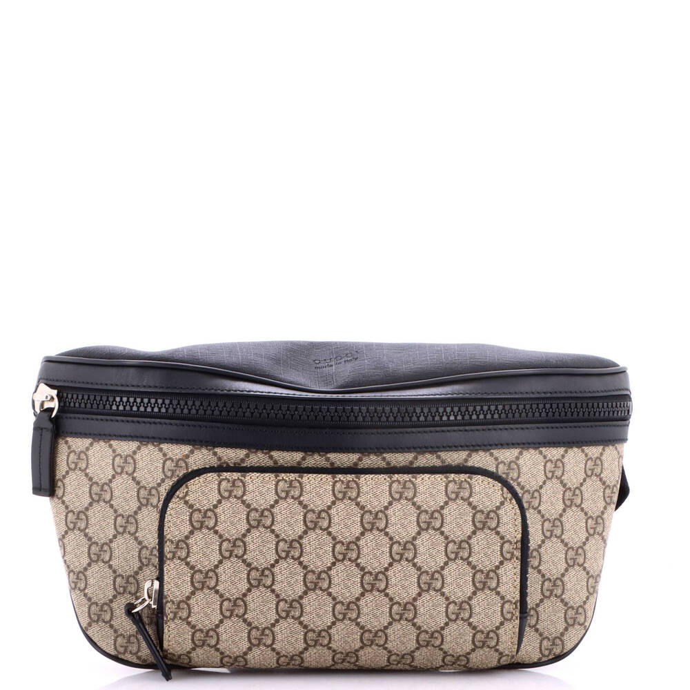 Gucci Large Eden Waist Bag GG Coated Canvas